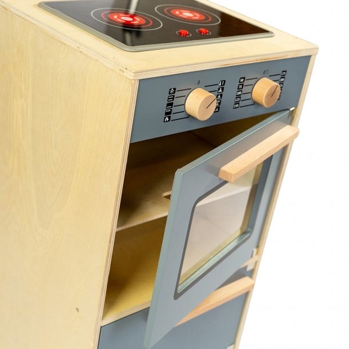 Oven met kookplaat