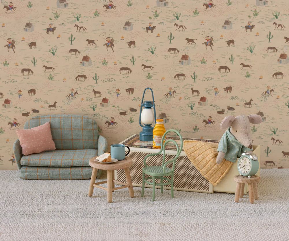 Maileg Vintage Chair Mouse - Mint