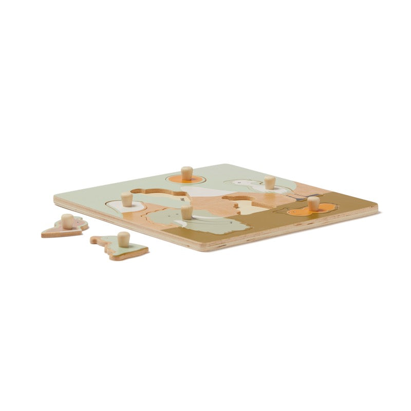 Vormenpuzzel Neo hout