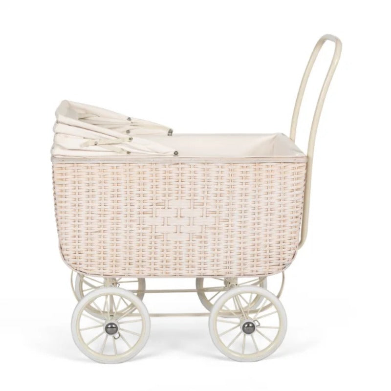by Astrup Poppenwagen wit