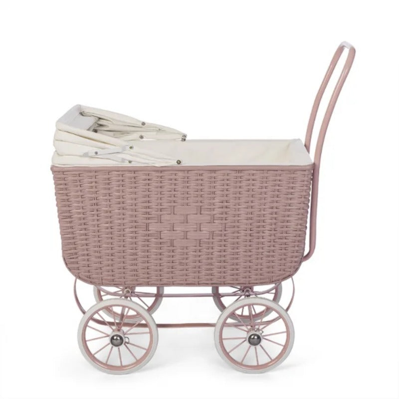 by Astrup Poppenwagen roze