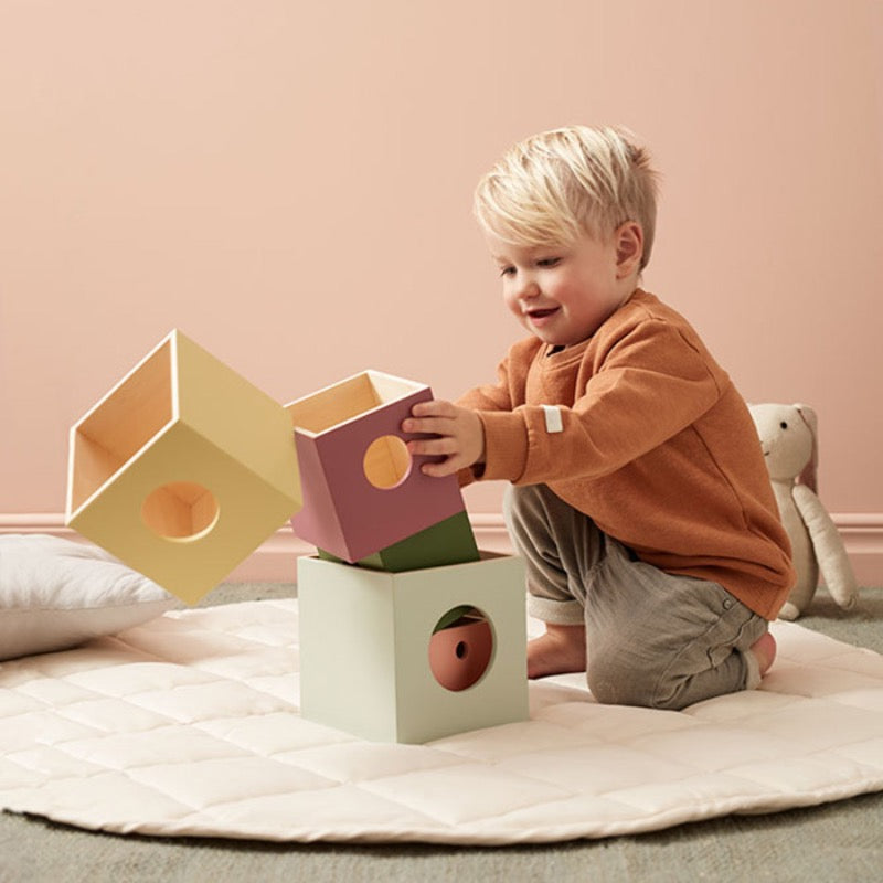 Houten stapelblokken