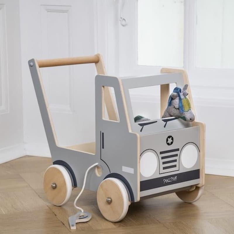 Houten Loopwagen