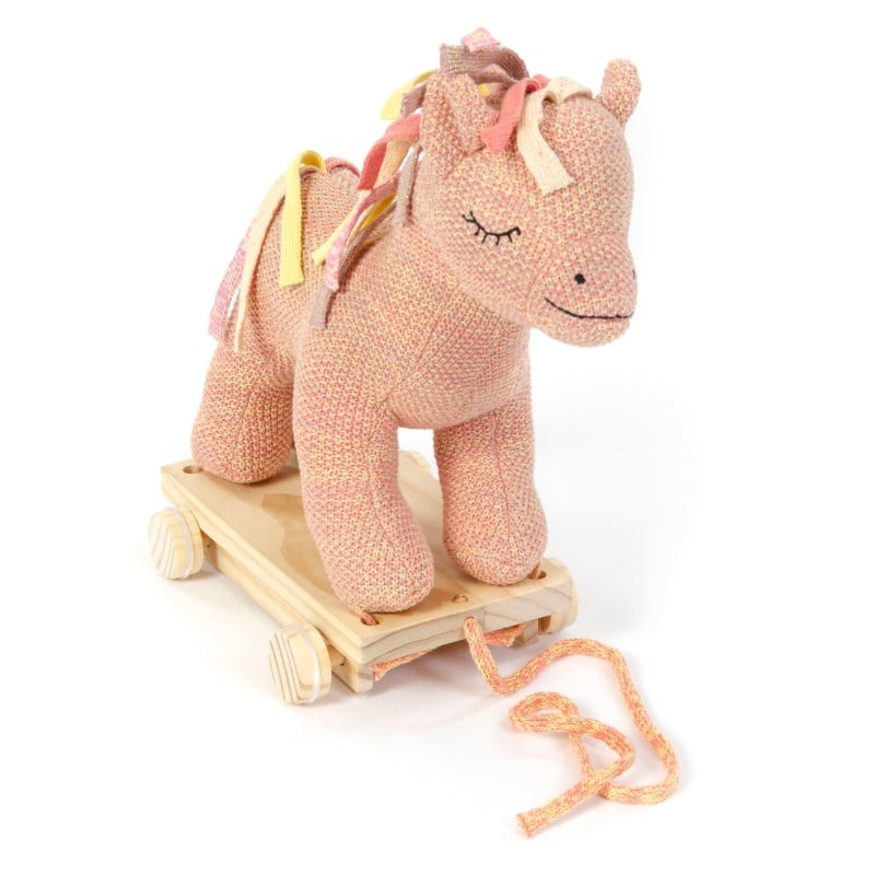 Trekdier paard