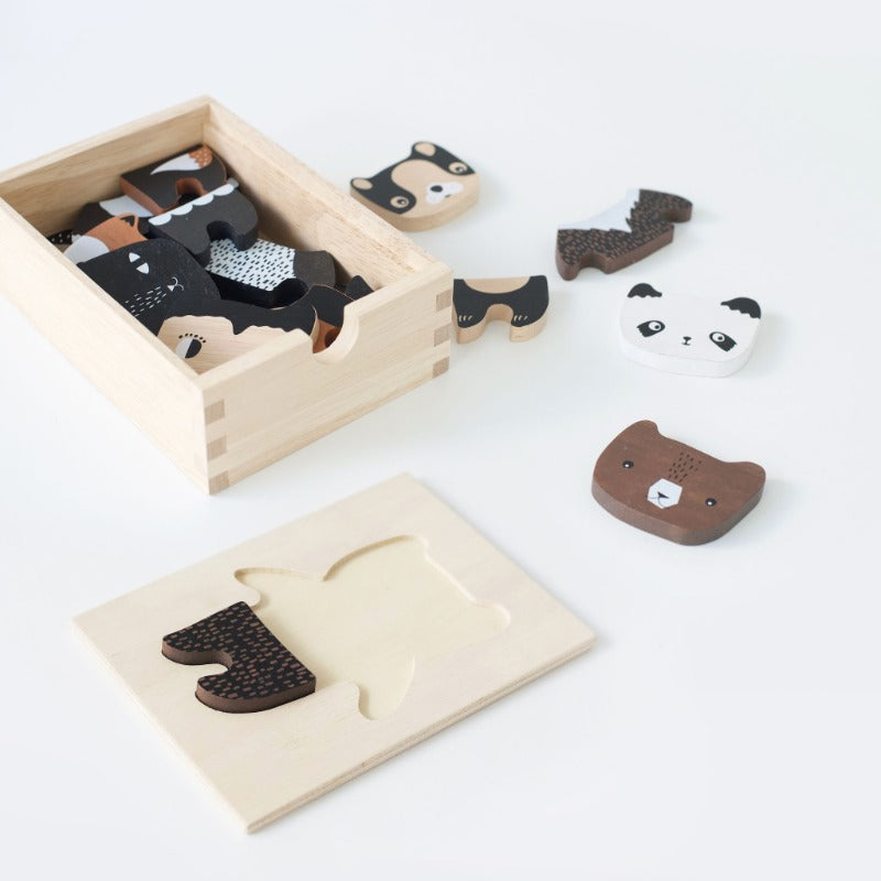 Wee Gallery Dieren puzzel