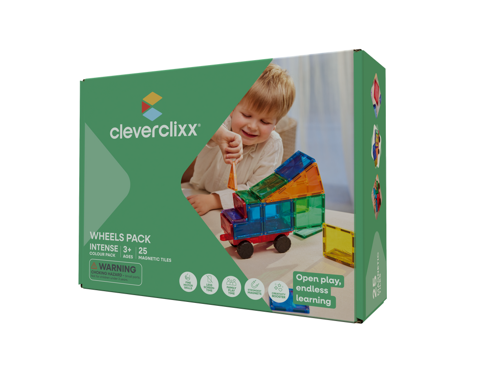 Cleverclixx Wheels Pack Intense 25 Stuks