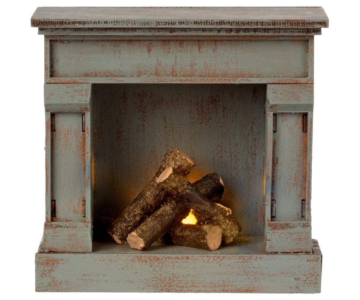 Maileg Openhaard Vintage Blue
