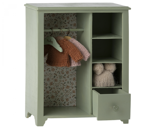 Maileg Kledingkast Large Mint - 33 cm