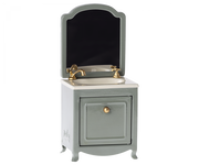 Maileg Wastafel Met Spiegel Dark Mint