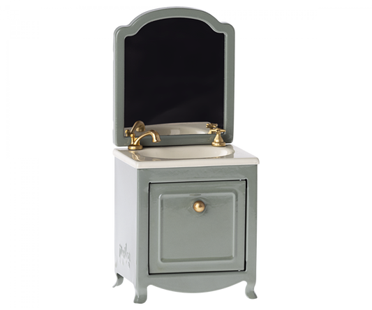 Maileg Wastafel Met Spiegel Dark Mint