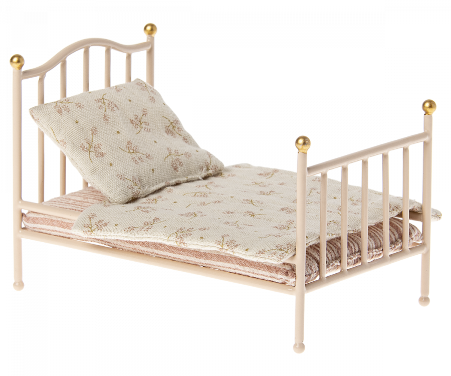 Maileg Bed Vintage Rose