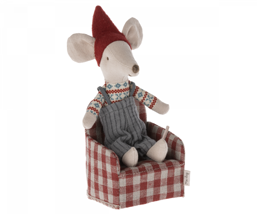 Maileg Miniatuur Stoel Red