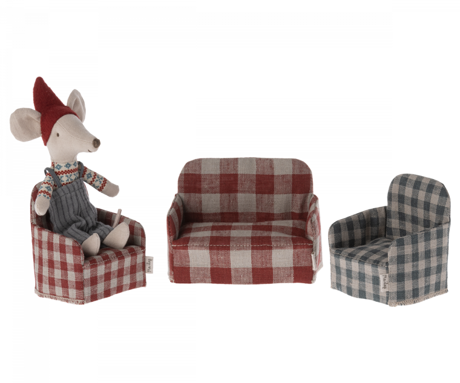 Maileg Miniatuur Stoel Red