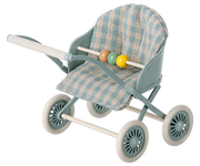 Maileg Kinderwagen Micro Mint - 9 cm