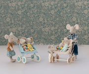 Maileg Kinderwagen Micro Mint - 9 cm