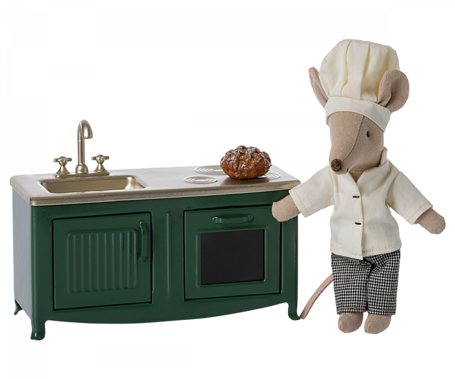 Maileg Keuken Mouse Dark Green