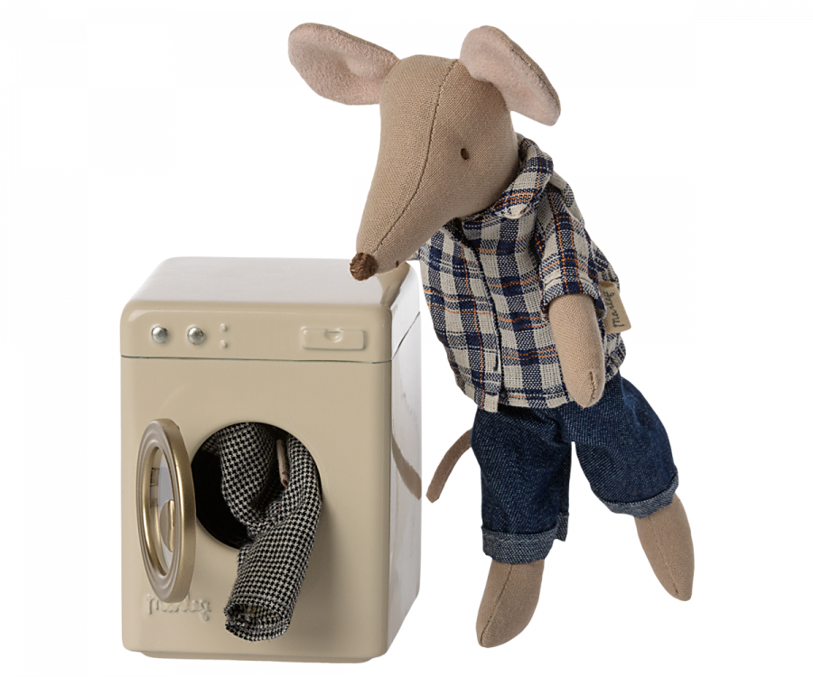 Maileg Wasmachine Mouse