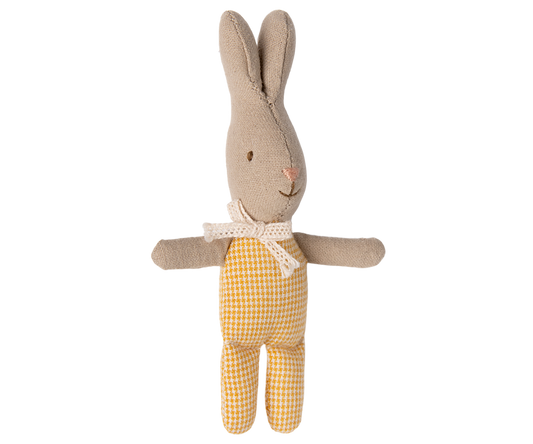 Maileg My Rabbit - Geel Geruit Pakje