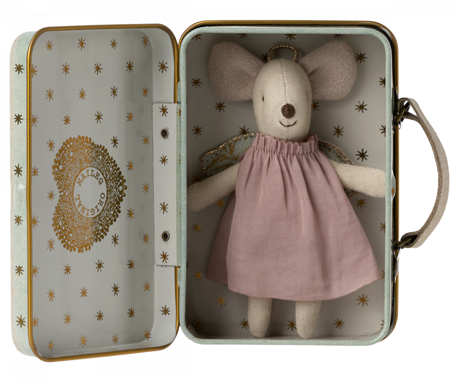 Maileg Angel Muis In Koffer