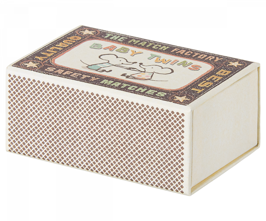 Maileg Baby Muis In Box Tweeling - 8 cm