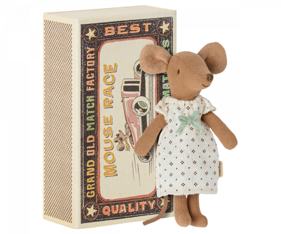 Maileg Grote Zus Muis In Box - 13 cm