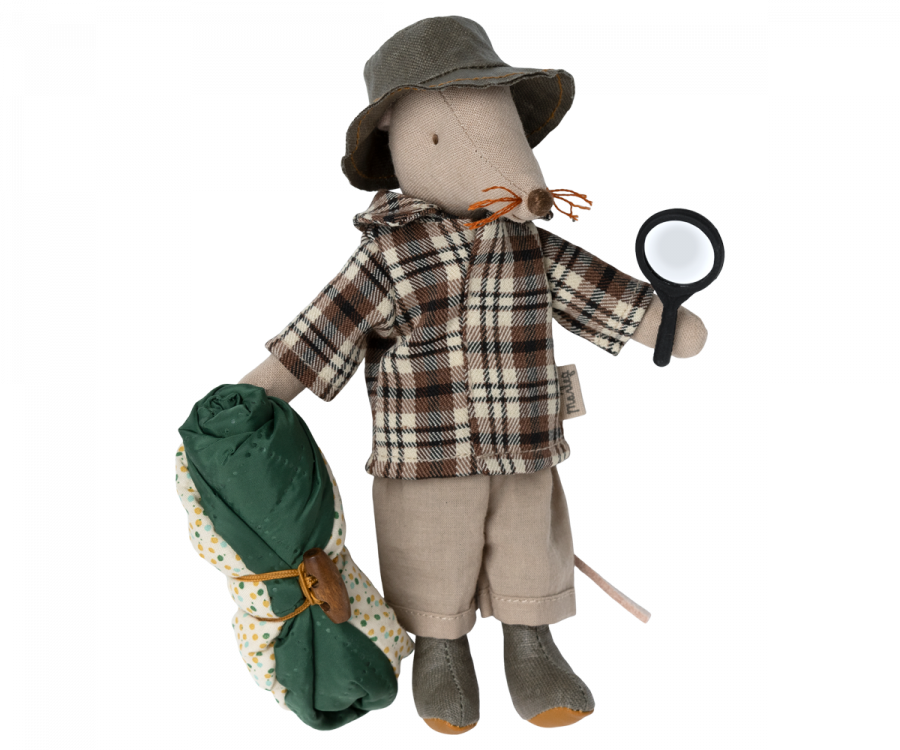 Maileg Ranger Wildlife Muis Vader - 15 cm