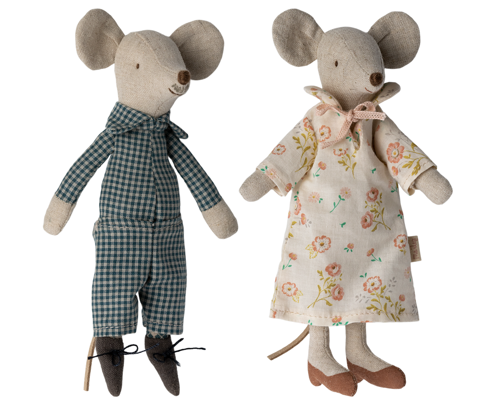 Maileg Opa & Oma Muis In Box 17 cm