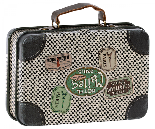 Maileg Koffer Metaal Travel Off White