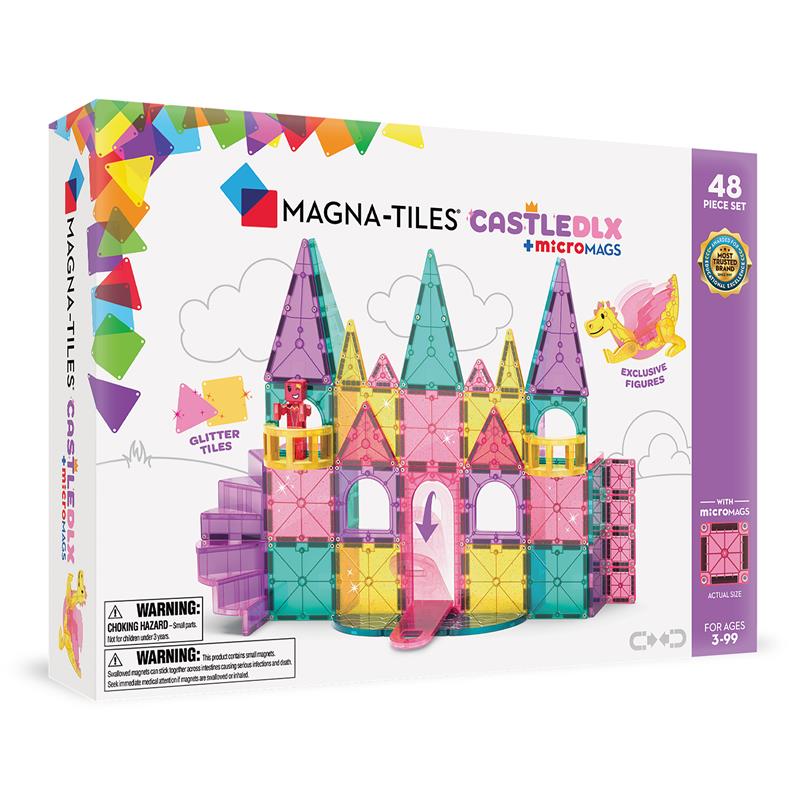MAGNA-TILES Castle Deluxe 48-delig