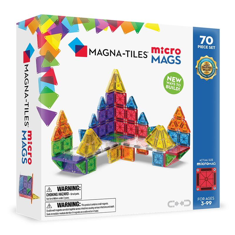 MAGNA-TILES microMAGS 70-delig