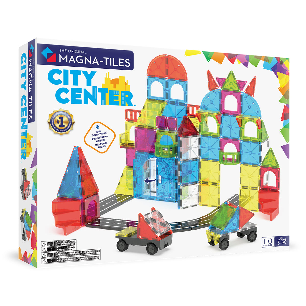 MAGNA-TILES City Center 110-delig