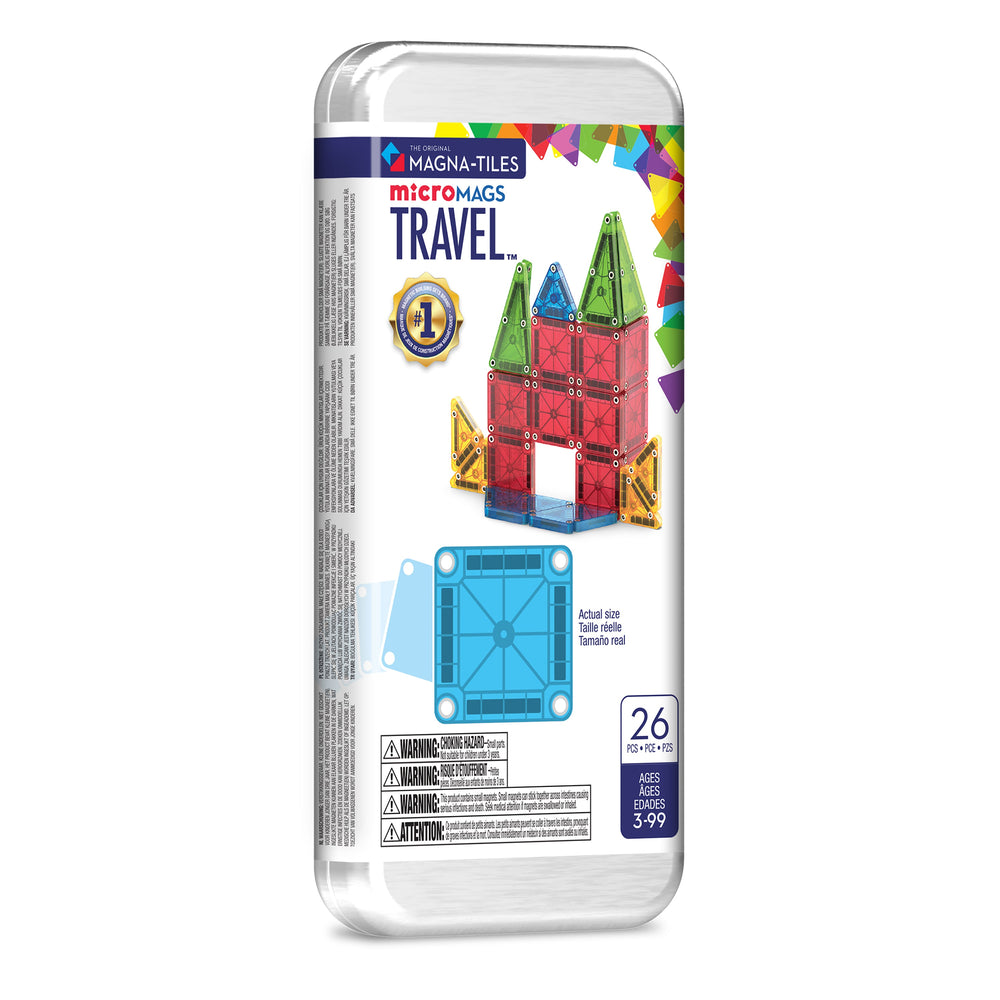 MAGNA-TILES microMAGS Travel Set 26-delig