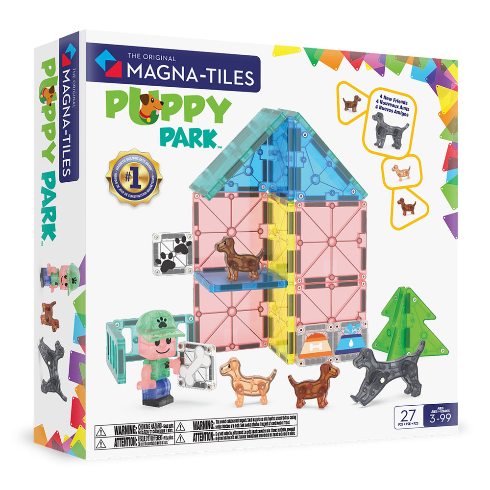 MAGNA-TILES Puppy Park 27-delig