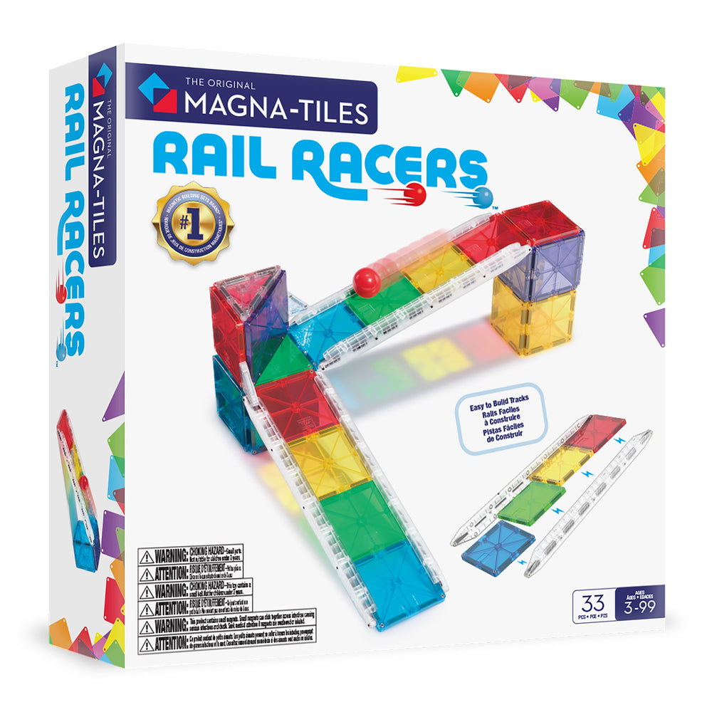 MAGNA-TILES Rail Racers 33-delig
