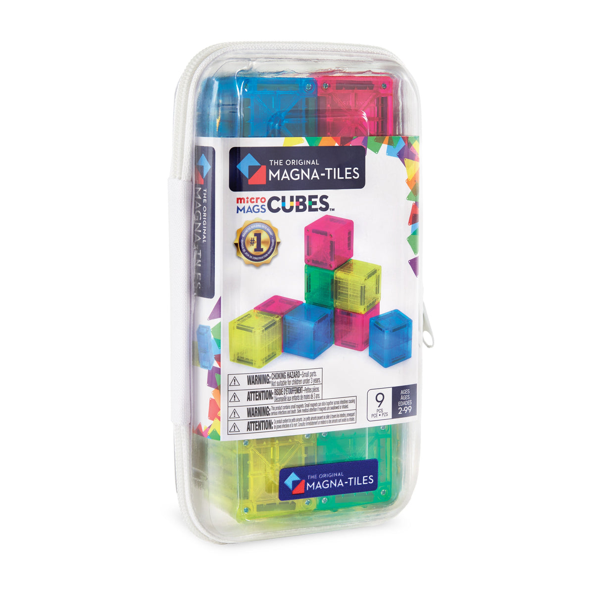 MAGNA-TILES microMAGS Cubes 9-delig