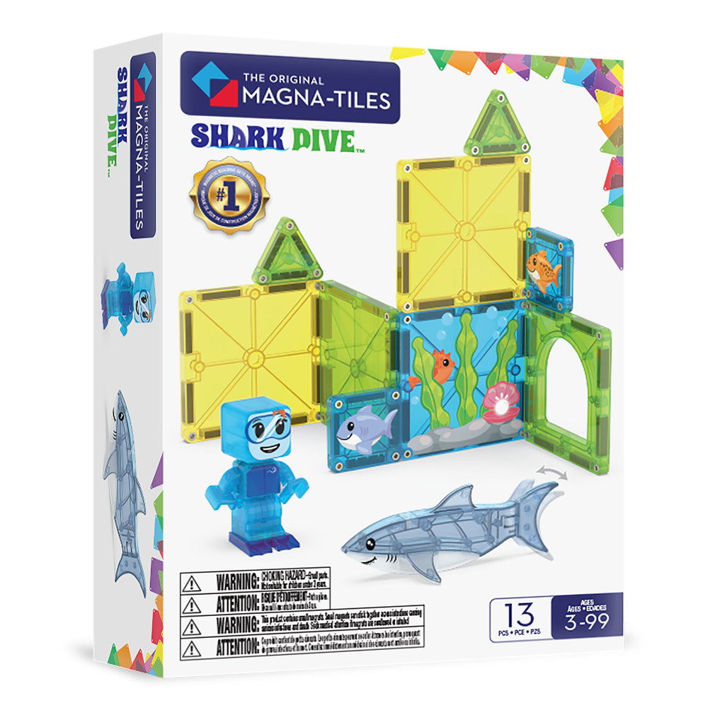 MAGNA-TILES Shark Dive 13-delig