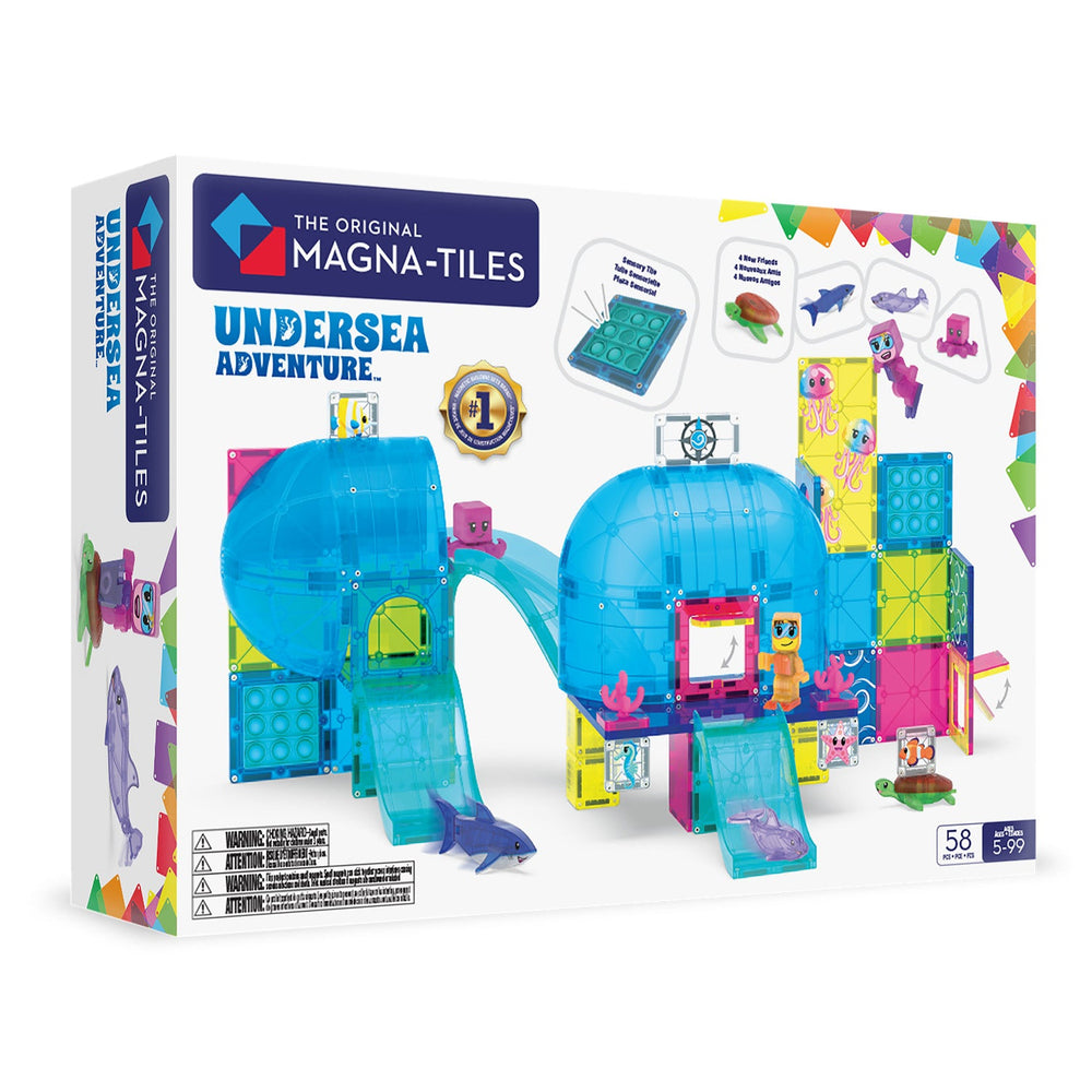 MAGNA-TILES Undersea Adventure 58-delig