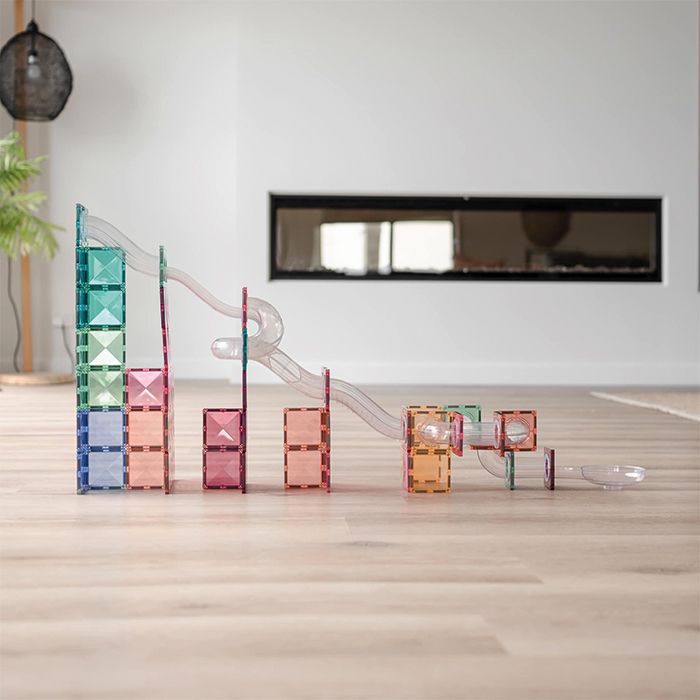 Connetix Pastel Ball Run Expansion Pack 80-delig