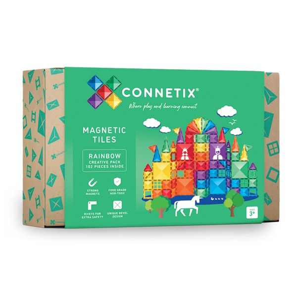 Connetix Rainbow creative pack 102st