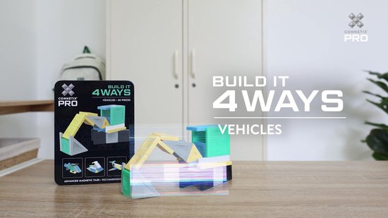 Connetix PRO Build-It Vehicles 30-delig