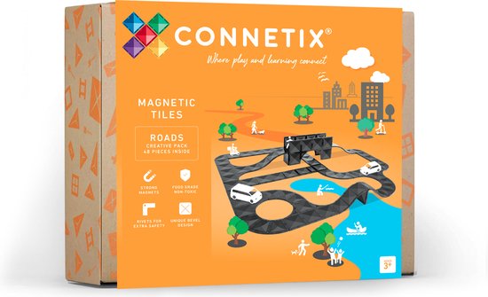 Connetix Roads Creative Pack 48-delig