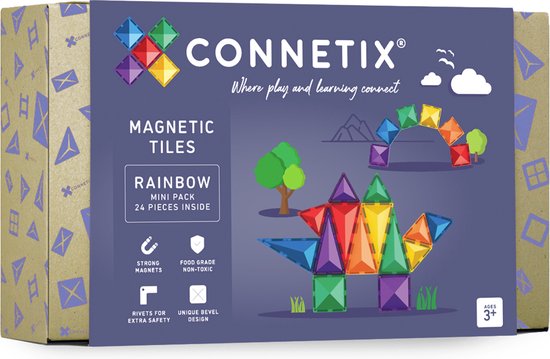Connetix Rainbow Mini Pack 24-delig