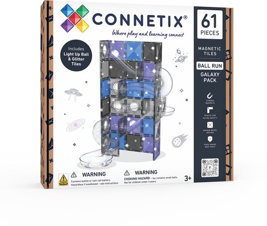 Connetix Ball Run Galaxy Pack 61-delig