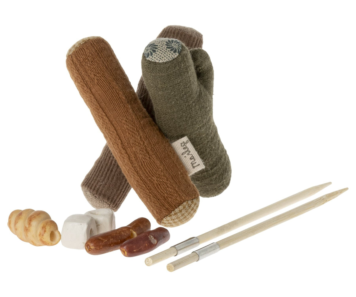 Maileg Kampvuur Set, Bonfire set