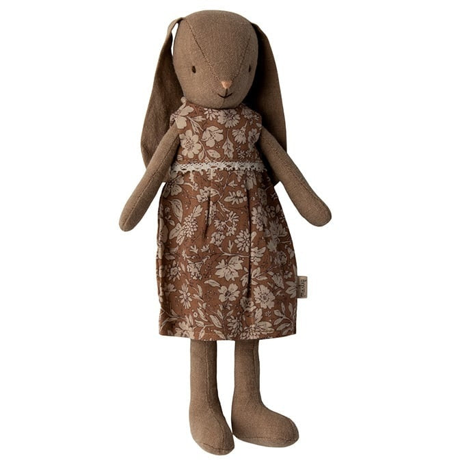 Maileg Bunny Dusty Brown - Dress (Size 2)