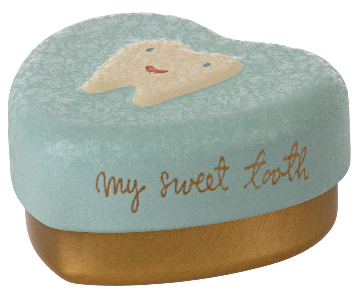 Maileg Tandendoosje Tooth Box Mint Blauw