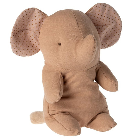 Maileg Knuffel Olifant Safari Friends Elephant Small, Rose (24cm)