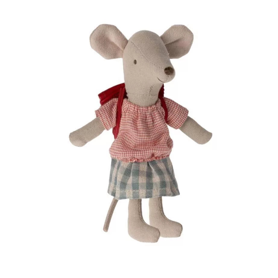 Maileg Tricycle mouse, Big sister - Red