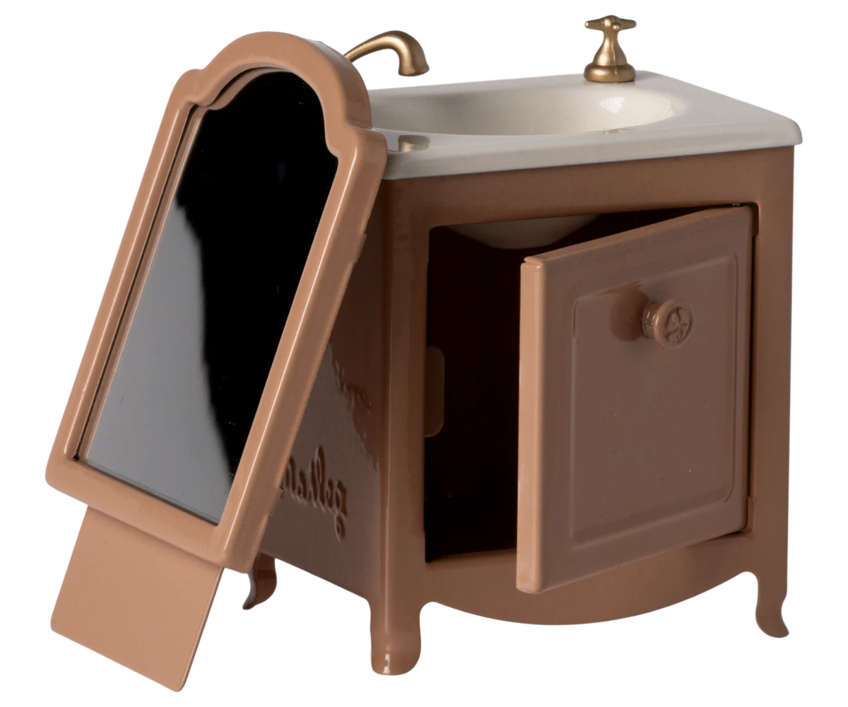 Maileg Miniatuur Wastafel - Dark Powder