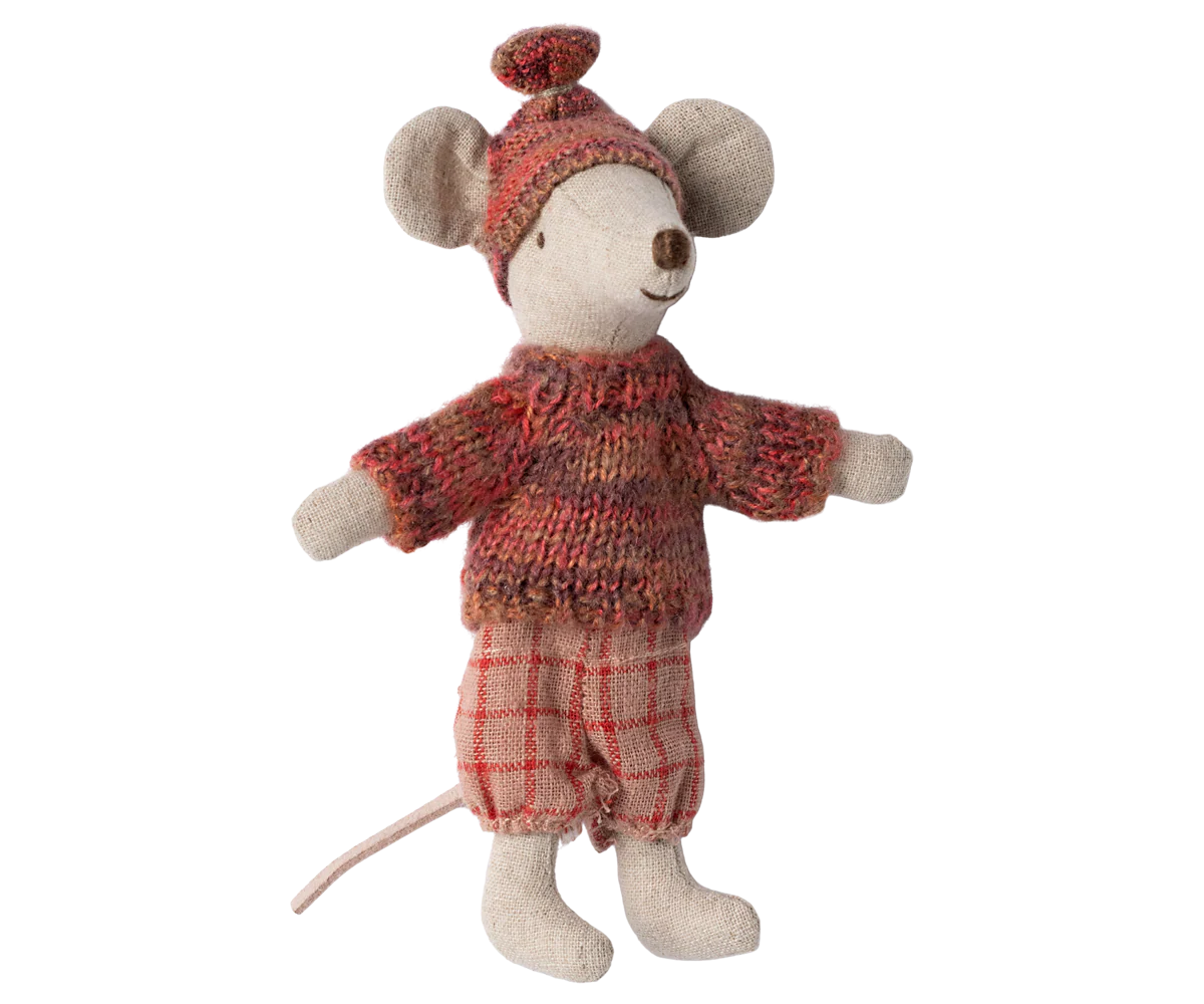 Maileg Winter Mouse Big Sister - Rose